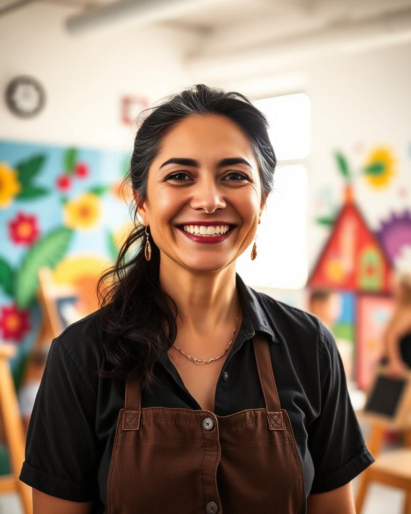 Portrait of Elena Rodríguez
